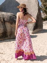 Printed Scoop Neck Cami Dress - Trendsi - Flyclothing LLC