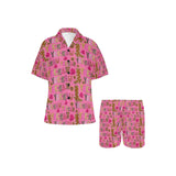 Baha Ranch Pink Yeehaw Women's Western Pajama Set
