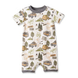Trailblazer Soft Bamboo Shortall Romper for Baby Boys - Tesa Babe - Flyclothing LLC