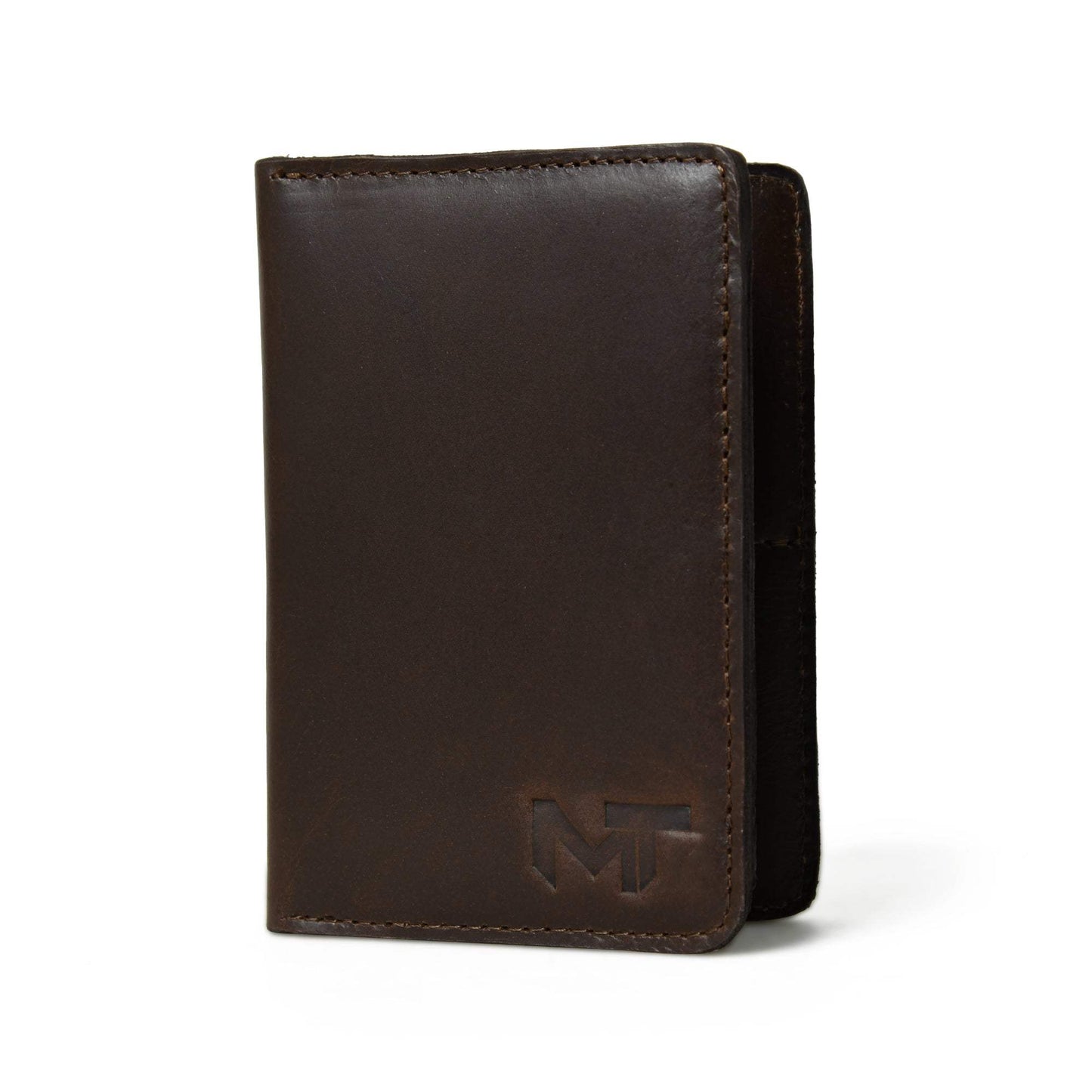 PassportPlus Leather Cover- Dark brown - Classy Leather Bags - Flyclothing LLC