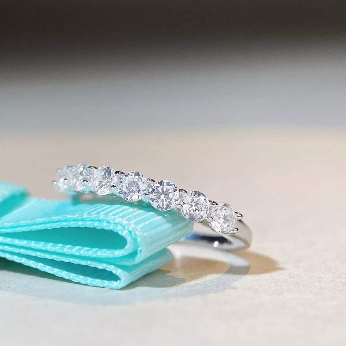 925 Sterling Silver Zircon Ring - Trendsi - Flyclothing LLC