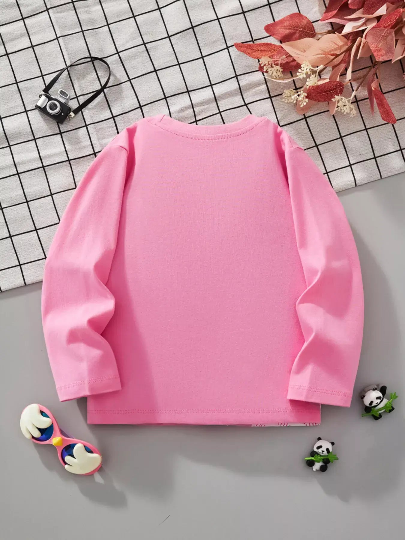 Children's Cute Unicorn Graphic Long Sleeve T-Shirt - Trendsi - Flyclothing LLC