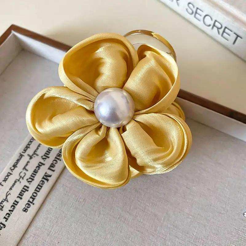 Flower Acrylic Hair Claw Clip - Trendsi - Flyclothing LLC