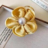 Flower Acrylic Hair Claw Clip - Trendsi - Flyclothing LLC