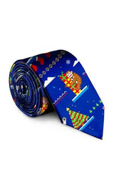 The 8-Bit | Ugly Christmas Tie - Shinesty