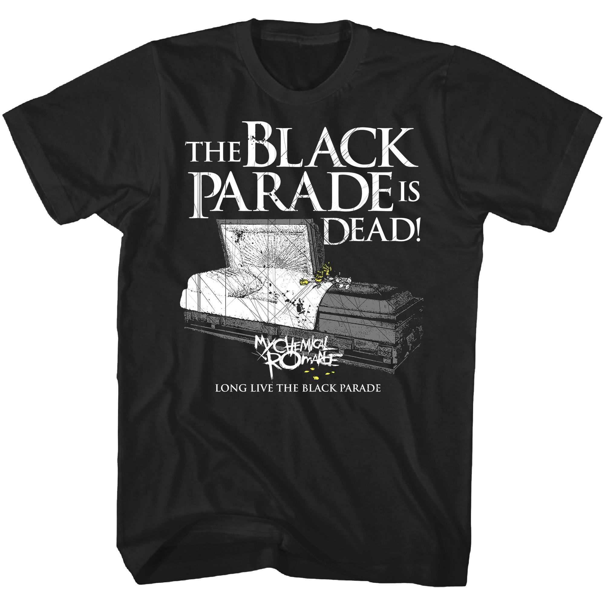 MY CHEMICAL ROMANCE  COFFIN T-SHIRTS