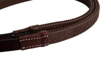Huntley Equestrian Fancy Stitched Rubber Reins, 5/8" Inch Width - Huntley Equestrian - Flyclothing LLC