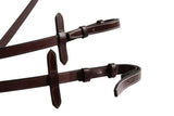 Huntley Equestrian Fancy Stitched Rubber Reins, 5/8" Inch Width - Huntley Equestrian - Flyclothing LLC