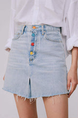 Rainbow Pleat Skort HJ119 [FINAL SALE] - Hey Joanie - Flyclothing LLC