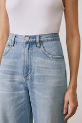 Coney Island Whitefish High Rise Wide Jeans HJ007 - Hey Joanie - Flyclothing LLC