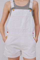 Rainbow Overall Shorts HJ109 - Hey Joanie - Flyclothing LLC