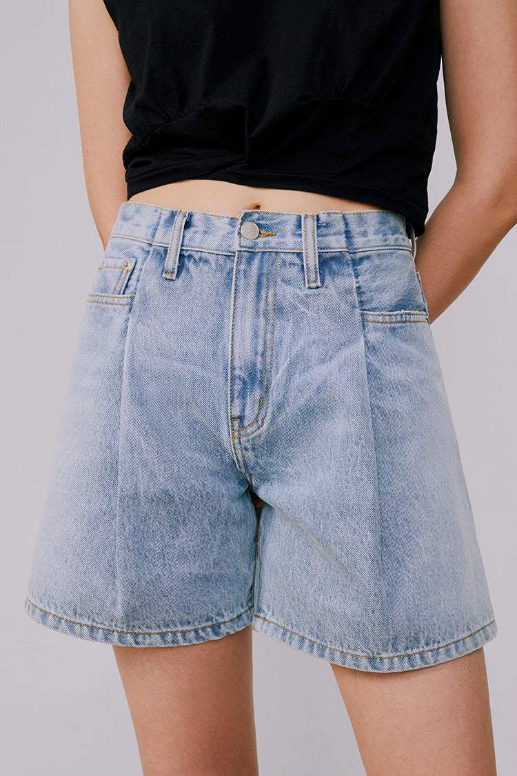 The Pleated Fun Short HJ117 - Hey Joanie - Flyclothing LLC