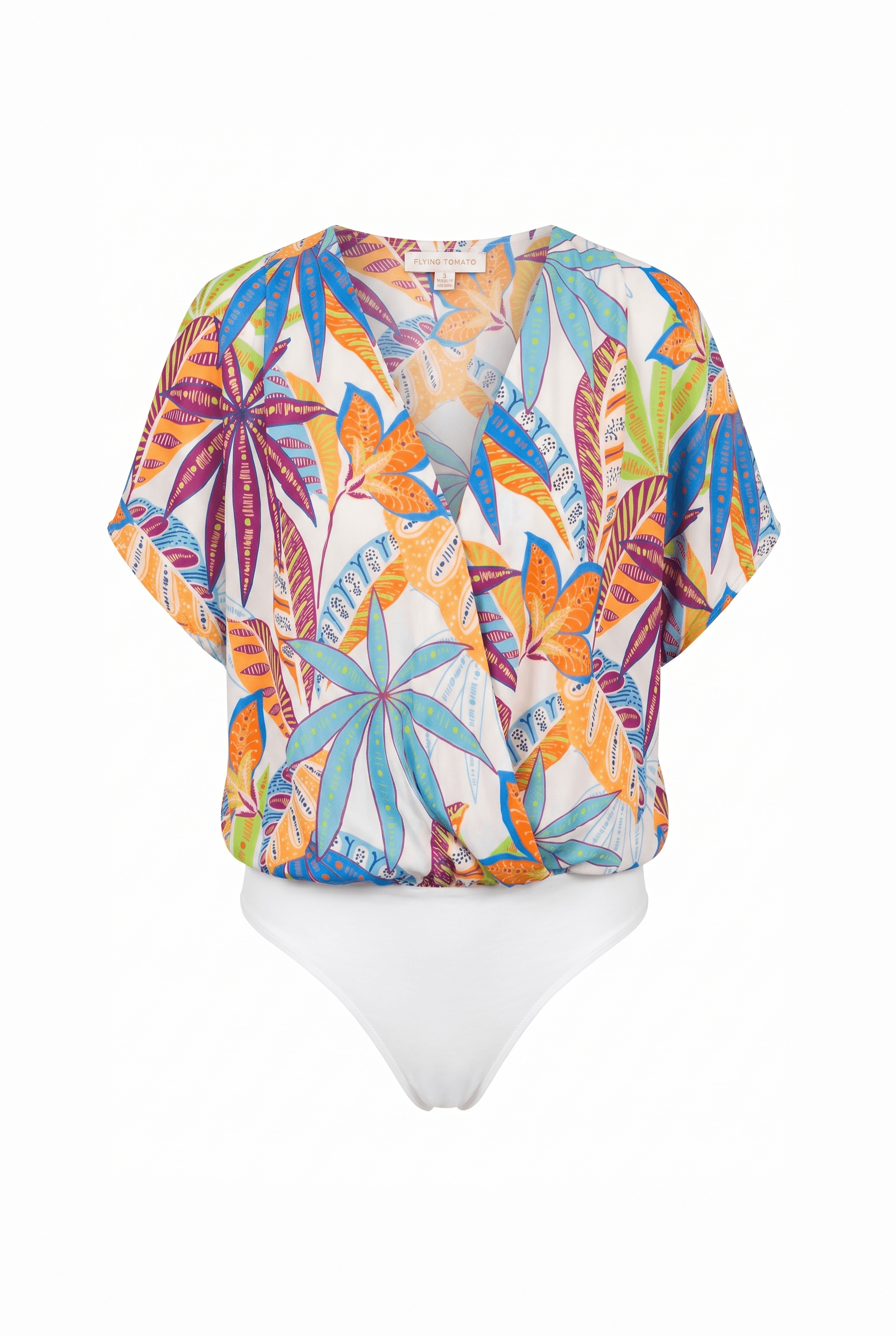 TAKE NOTES WOVEN BODYSUIT - Flying Tomato - Flyclothing LLC