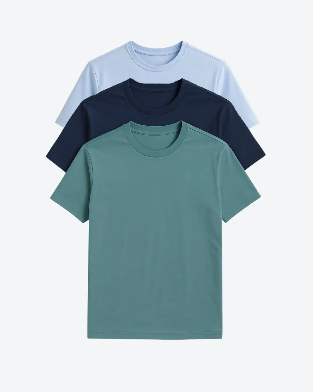 Buki Cinqo Tech Tee 3-Pack - French Blue/Blue Night/Blue Grey - Buki - Flyclothing LLC