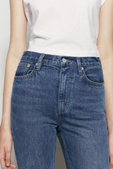 Two Shots High Rise Straight Crop Jeans HJ013 - Hey Joanie - Flyclothing LLC