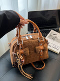 Bow Decor Crossbody Bag - Trendsi - Flyclothing LLC