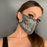 Roma Costume Shimmer Face Mask M111 - Roma Costume - Flyclothing LLC