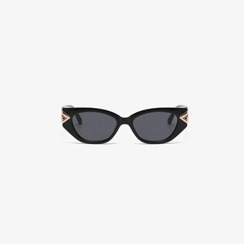 Polycarbonate Frame Cat-Eye Sunglasses - Trendsi