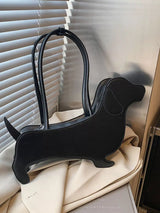 Dachshund Shaped Shoulder Bag - Trendsi - Flyclothing LLC