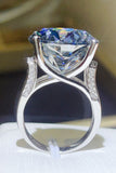20 Carat Moissanite 925 Sterling Silver Ring - Trendsi