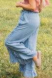 Raw Hem Wide Leg Jeans - Trendsi - Flyclothing LLC