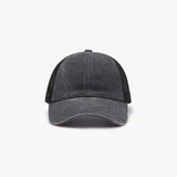 Breathable Mesh Adjustable Baseball Cap - Trendsi - Flyclothing LLC