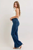 Judy Blue High-Waisted Flare Jeans with Front Pockets - Trendsi - Flyclothing LLC