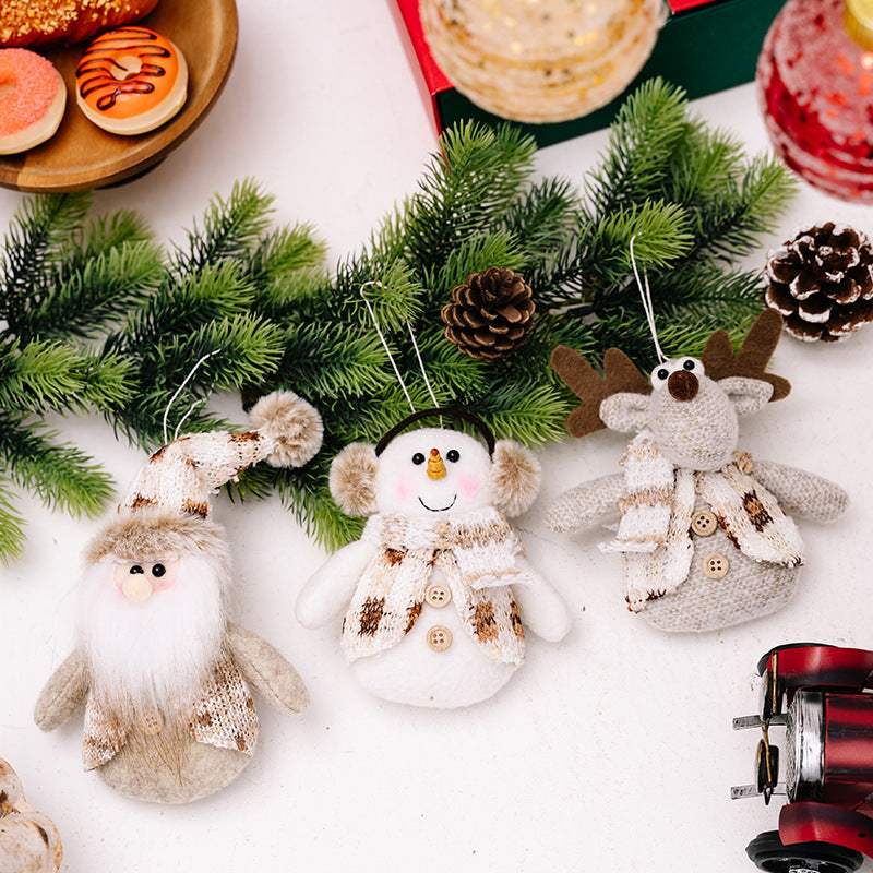 Santa Snowman Reindeer Hanging Ornament - Trendsi - Flyclothing LLC