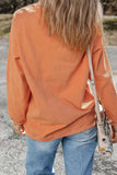 THANKFUL Round Neck Long Sleeve Sweatshirt - Trendsi - Flyclothing LLC