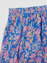 Smocked Off-Shoulder Printed Top and Skirt Set - Trendsi - Flyclothing LLC