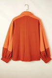 Striped Half Button Long Sleeve Sweatshirt - Trendsi - Flyclothing LLC