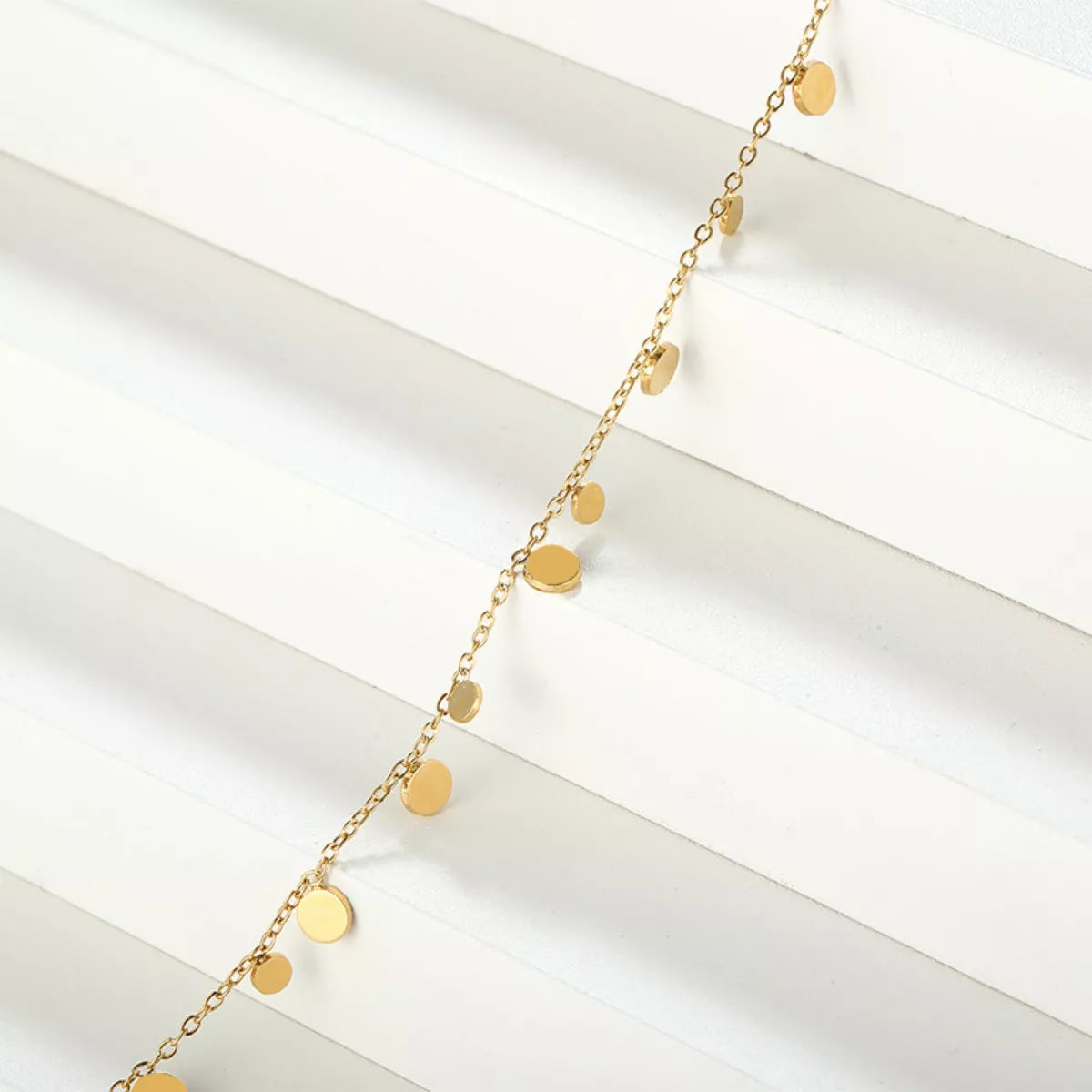 18K Gold-Plated Charm Bracelet - Trendsi - Flyclothing LLC