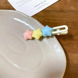 4 Piece Star Acrylic Hair Pin - Trendsi - Flyclothing LLC