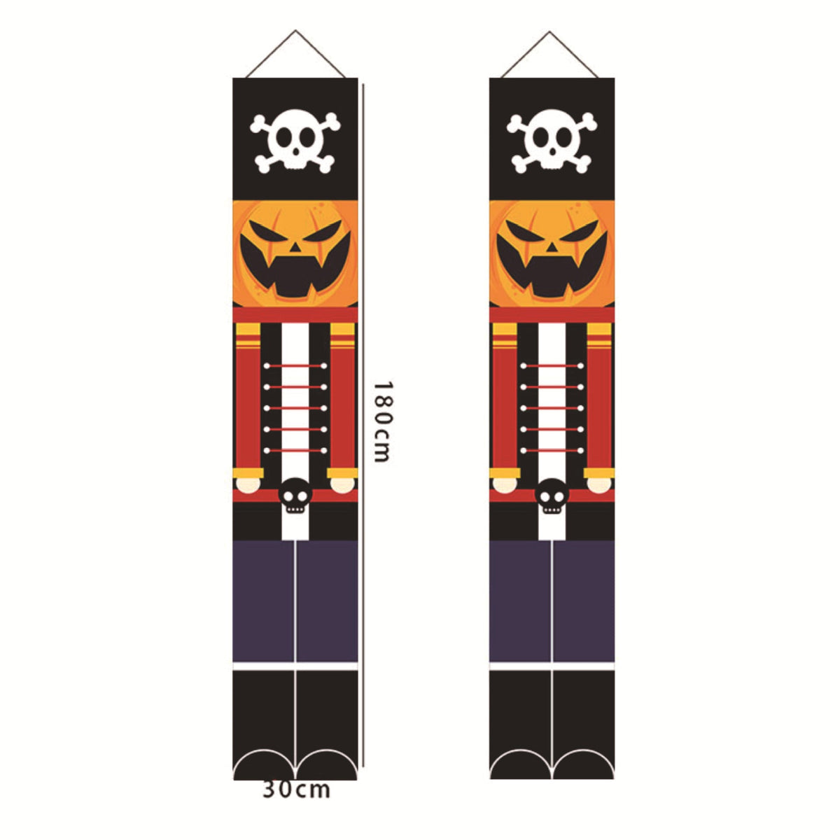 Halloween Halloween Soldier Model Nutcracker Banner Couplet - My Store - Flyclothing LLC