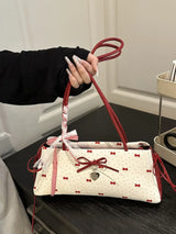 Bow Print Shoulder Bag - Trendsi - Flyclothing LLC