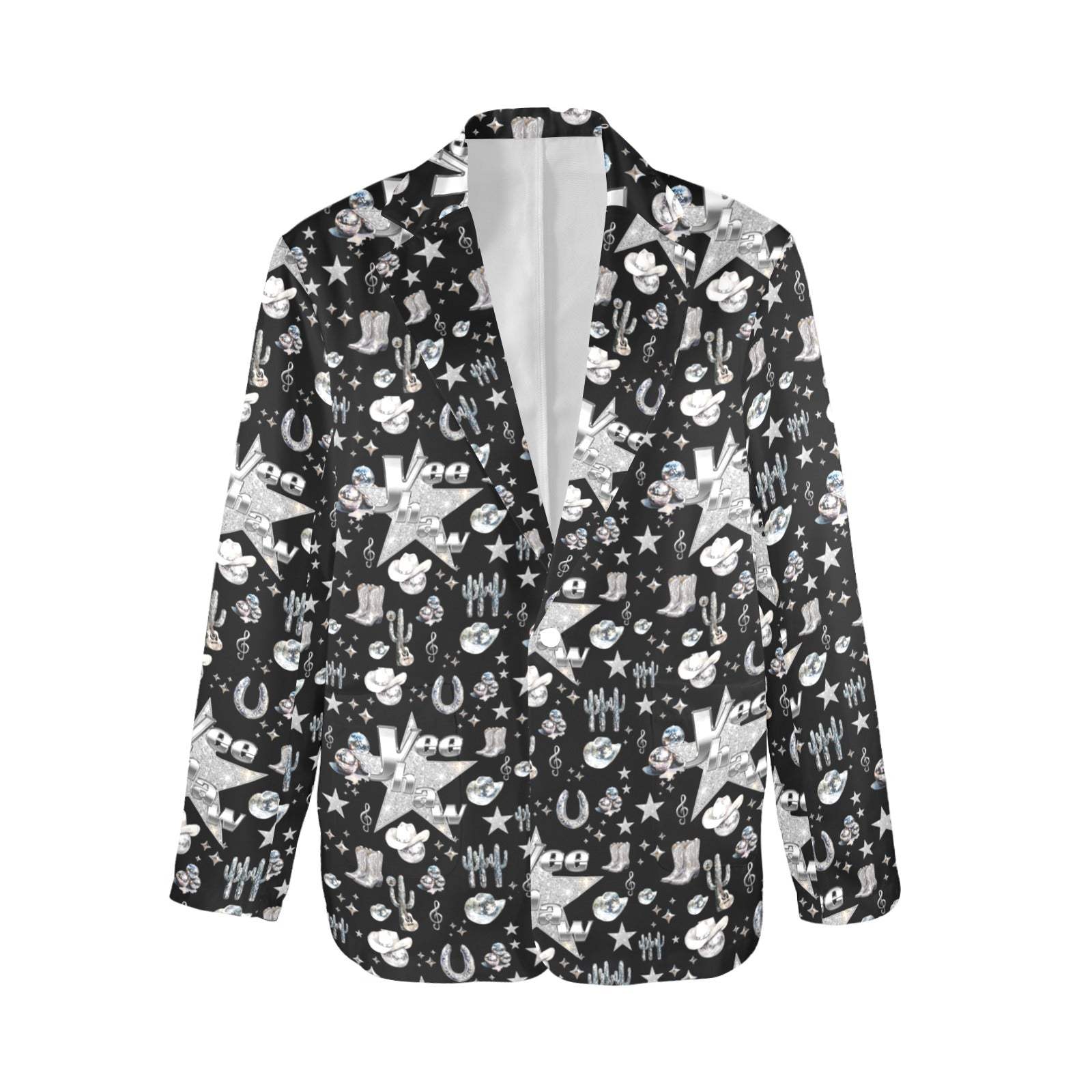 Baha Ranch Rhinestone Cowgirl Yeehaw Blazer Women's Blazer - Baha Ranch Western Wear - Flyclothing LLC