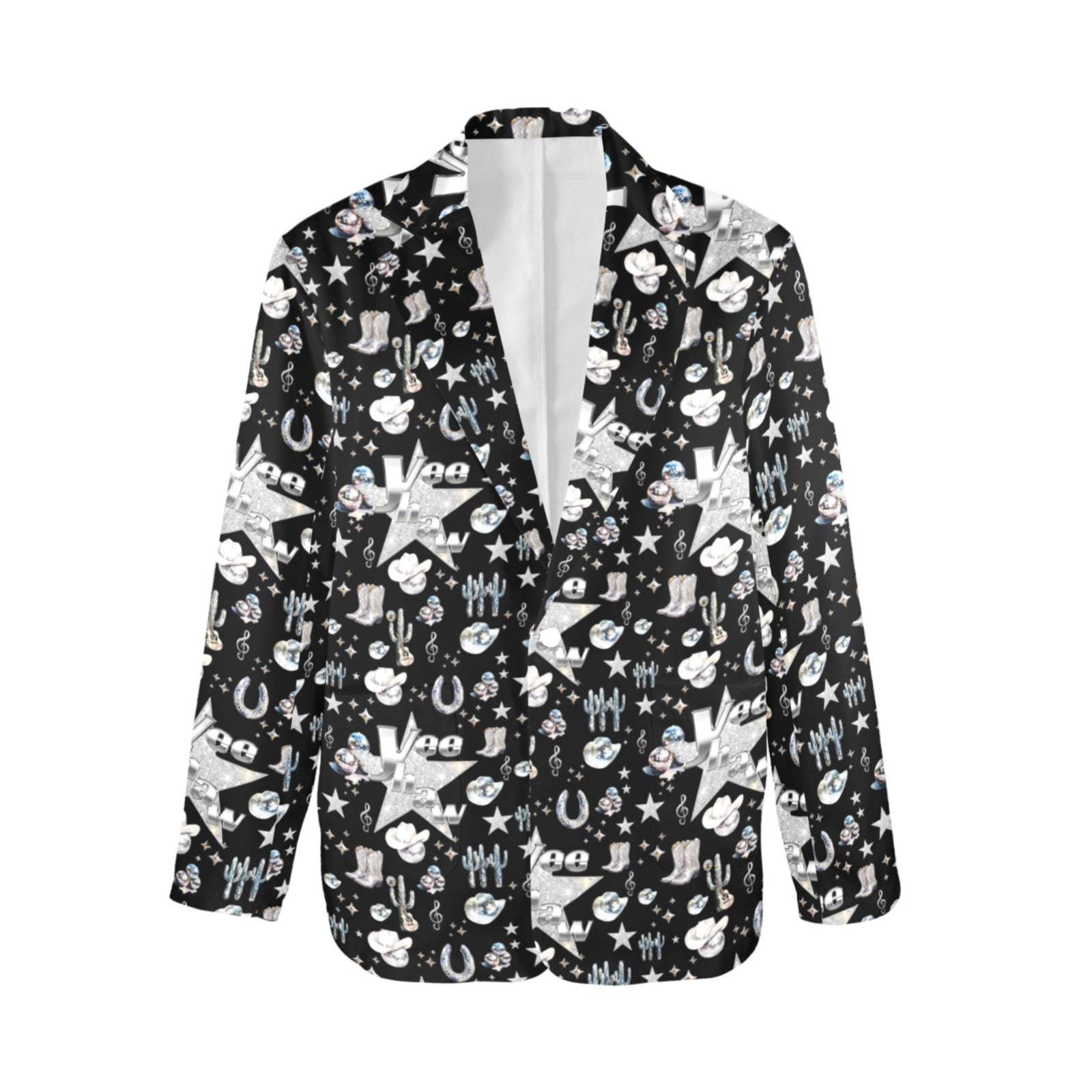 Baha Ranch Rhinestone Cowgirl Yeehaw Blazer Women's Blazer - Baha Ranch Western Wear - Flyclothing LLC