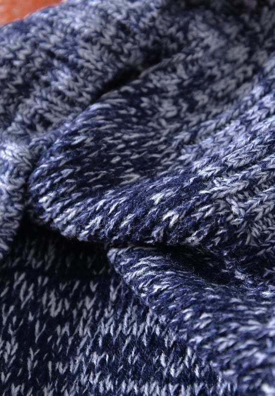 Color Block Round Neck Long Sleeve Sweater - Trendsi - Flyclothing LLC