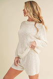 Aemi + Co Round Neck Drop Shoulder Knit Top - Trendsi - Flyclothing LLC