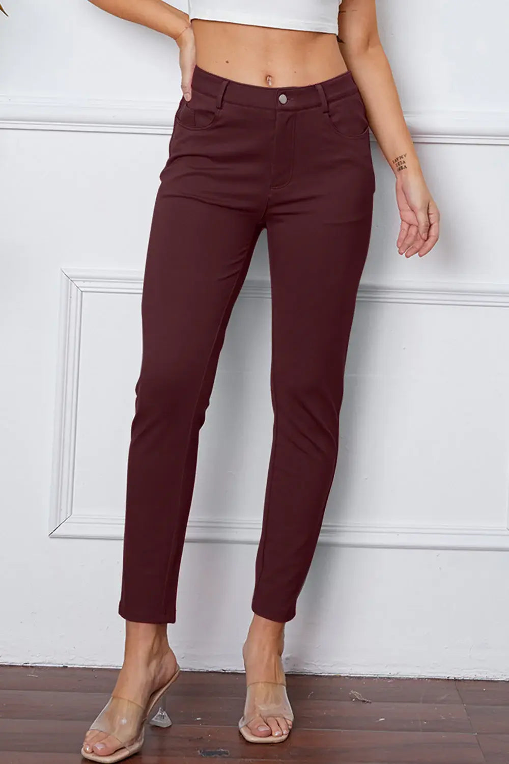 StretchyStitch Pants by Basic Bae - ShopBasicbae - Flyclothing LLC
