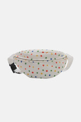 Contrast Polka Dot Crossbody Bag - Trendsi - Flyclothing LLC