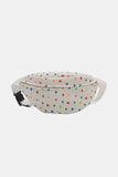 Contrast Polka Dot Crossbody Bag - Trendsi - Flyclothing LLC