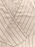 Ribbed Surplice Long Sleeve T-Shirt - Trendsi