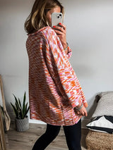 Multi-Color V-Neck Sweater - Trendsi - Flyclothing LLC