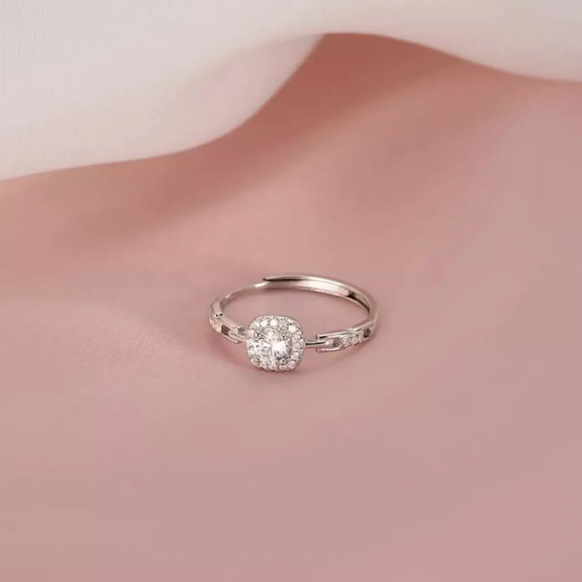 925 Sterling Silver Zircon Ring - Trendsi - Flyclothing LLC