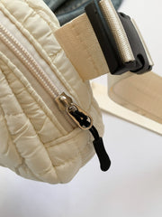 Bubble Texture Adjustable Strap Crossbody Bag - Trendsi