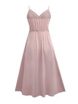 Tied Surplice Sleeveless Midi Cami Dress - Trendsi - Flyclothing LLC