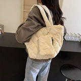 Polyester Medium Tote Bag - Trendsi - Flyclothing LLC