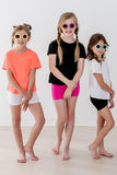 Hot Pink Twirl Shorts - Mila & Rose ®