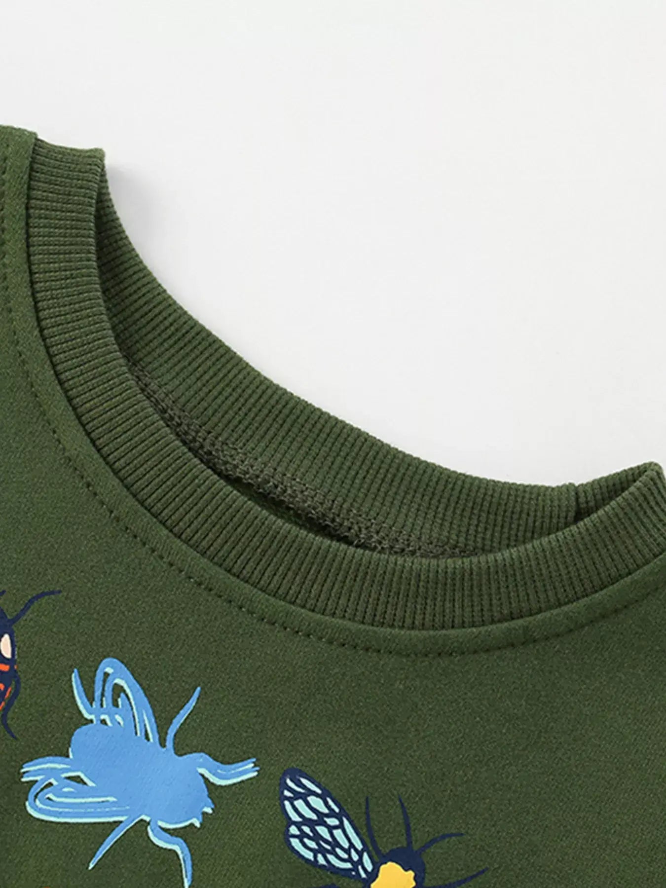 Children's Butterfly Crew Neck Sweatshirt - Trendsi - Flyclothing LLC